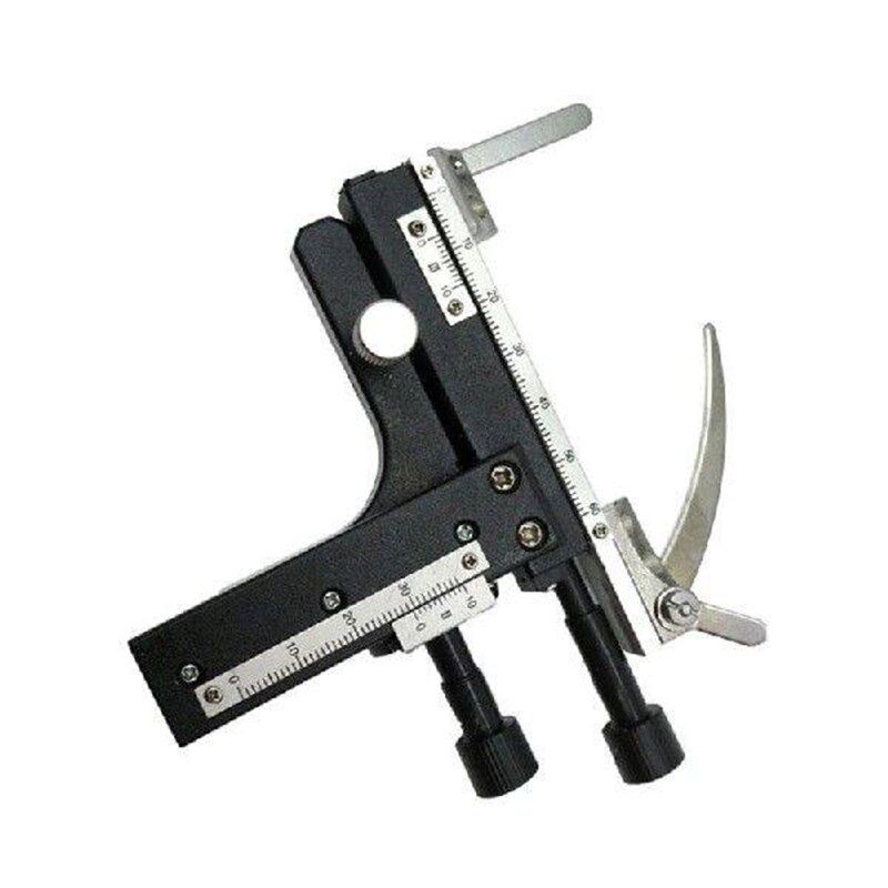 0-60mm Scale Microscopio Movable Measuring Ruler Biological