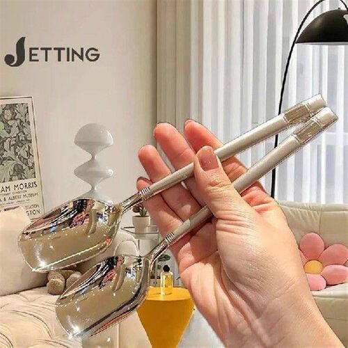 Long Handle Square Head Spoon Lantern Stainless Steel