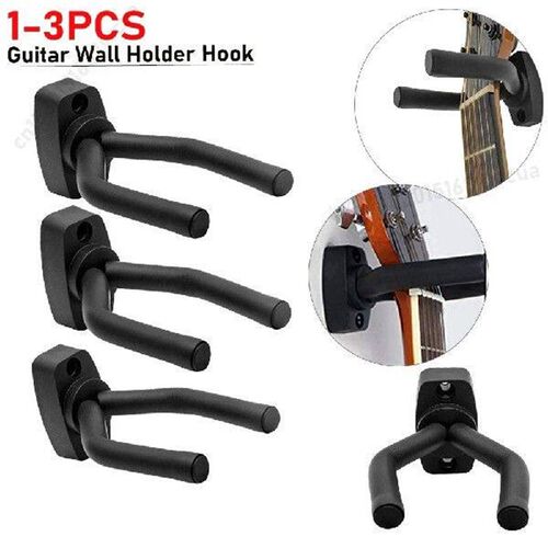 Guitar Wall Holder Hook Metal Guitar Hanger Wall Mount for