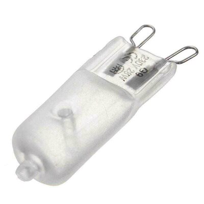 hot sale g9 230v 28w froste clear energy saving halogen