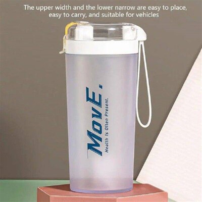 Shaker Bottle Milkshake Glass Bottle Powder Cup Large