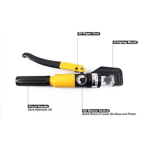 Hydraulic Cable Lug Crimper Tool YQK-70 12 AWG to 00 (2/0) E