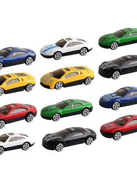 6/8/12Pcs Mini Car Toys Die Cast Cars  Small Racing Vehicles