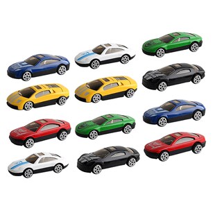Racing 12Pcs Toys Cast Die Mini Vehicles Cars Small Car