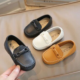 Dress Boys Loafe Toddler Oxfords Shoes Children Leather