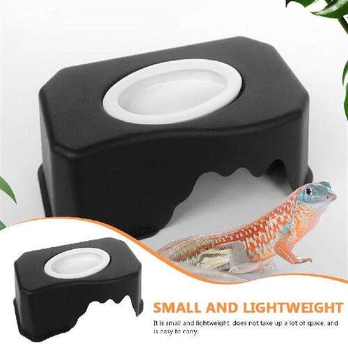 Reptile Cave Crawl Pets Shelter Animal Hide Lizard Plastic