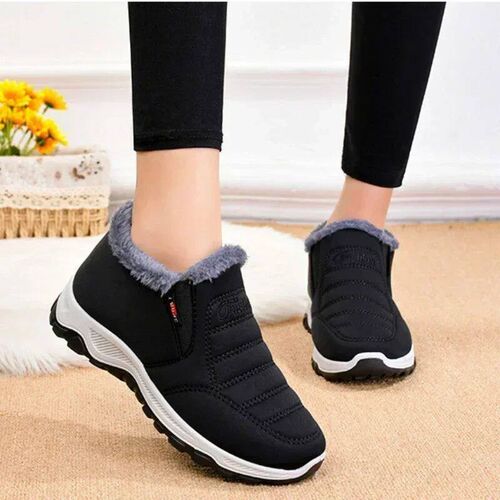 Fashion Men Snow Boots Warm Fur Winter Shoes For Women Unise