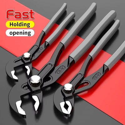 Water Pump Pliers Quick-Release Plumbing Pliers Pipe Wrench