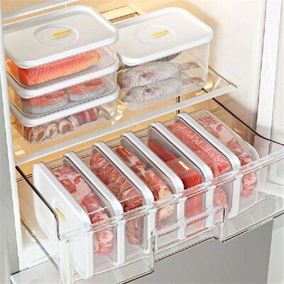 Fruits Meat Preservation Food Storage Box Transparent