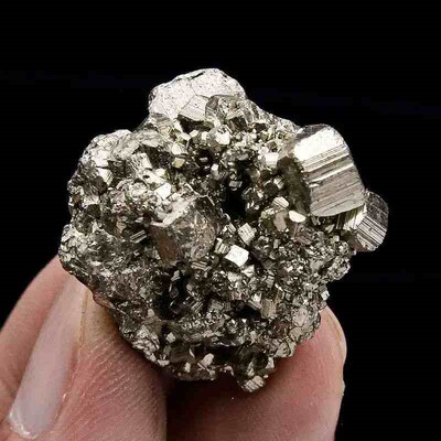 1pcs High Quality Natural Peru Pyrite Ore Stone Crystal Mine