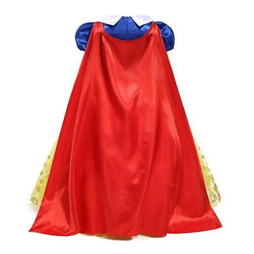 Girls Snow White Princess Dress Mesh Clothes Vestidos Kids