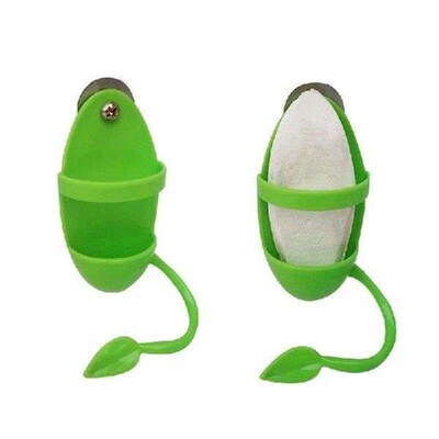 Plastic Hanging Food Container Bird Feeding Dish Pet Bird