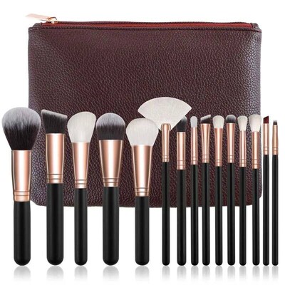 8 PCS Cosmetics Foundation Blush Powder Eyeshadow Blending
