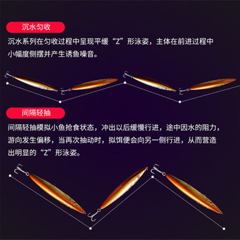国王路亚饵73沉水铅笔之字狗尖头远投淡海水钓翘嘴鲈鳜鱼拟假饵,户外/登山/野营/旅行用品,路亚饵,淘宝优惠券,粉丝福利购,淘宝优惠卷