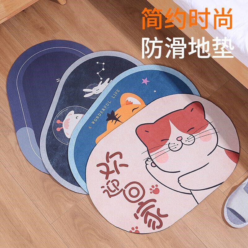 地垫Floor mat Doormat antiskid water uptake Foot pads - 实物图