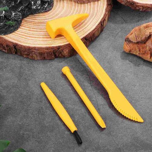 Three Piece Set Excavation Tools Dinosaur Digging Kit Kids