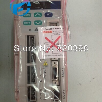 New Delta AC Servo Drive 220V 400W 2500ppr ASD-A0421-AB One