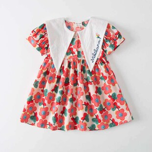 Korean lapel childrens large embroidered clothing DuduCREA