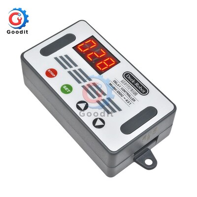 DC 6 30V Automation Cycle Delay Timer Micro USB LED Display