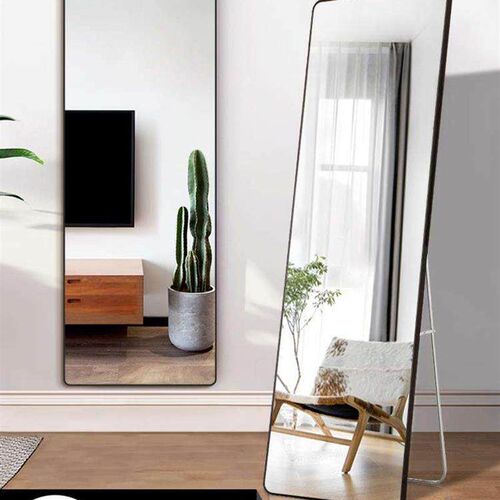 Mirrors Aluminum Alloy Piering Mirror Wall-mounted Full-Body