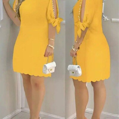 Women Dresses 2024 Summer Fashion Daily New Floral Tribal Pr