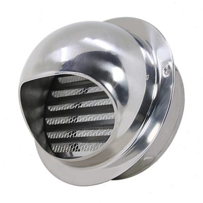 30不锈钢风帽外墙出风口排风口风罩防风雨抽油烟机排烟管排气帽