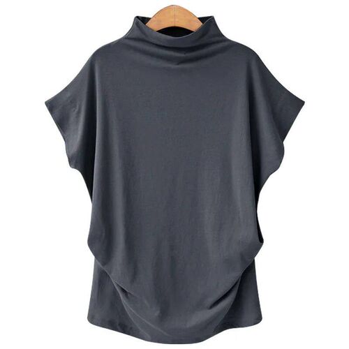 Women Tops Korean Style Fashion Womens Cotton Blouse Short S