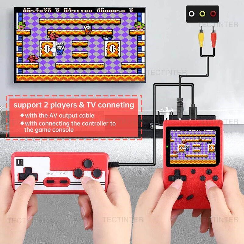 2.4Inch Retro Portable  Handheld Game Player 8 Bit Video Gam