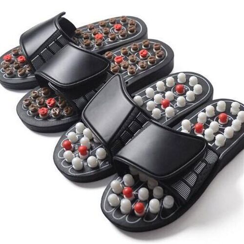 Health Care Sole Acupoint Sandals Anti-slip Shoes Foot Massa