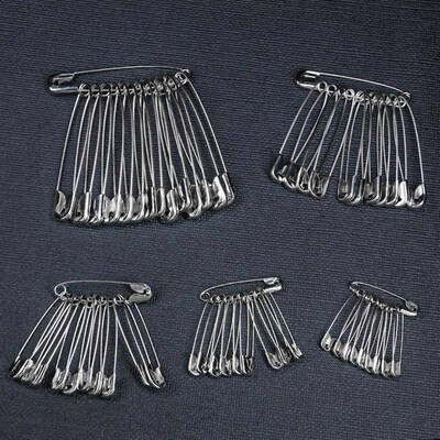 Hot Sale 50/100Pcs Safety Pins DIY Sewing Tools Accessory Si