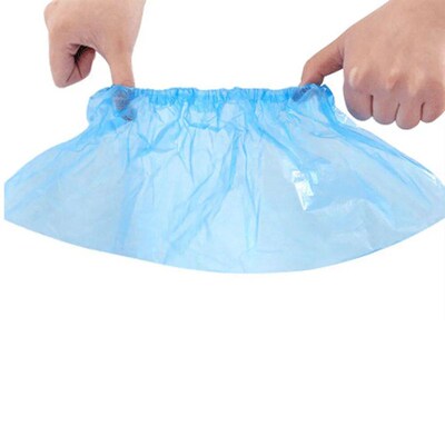 100pc Platic Shoe ver Dipoable Waterproof Dutproof Thickened