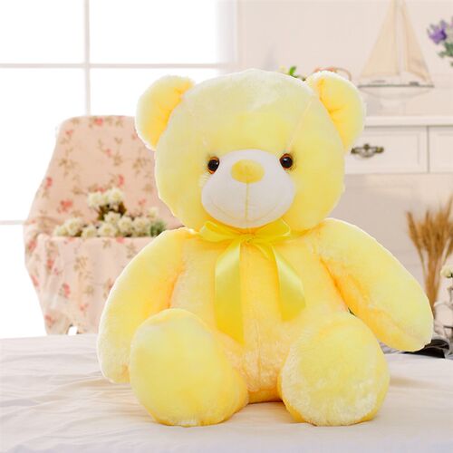 32-50cm Luminous Creative Light Up LED Teddy Bear Stuffed An