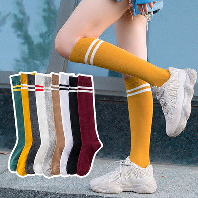 Sexy Socks Striped Long Socks Women Stockings Warm Thigh Hig