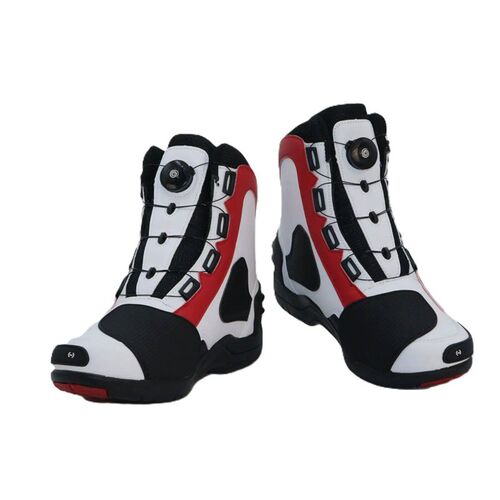 Motorcycle Shoes Men Racing Bike Boots Breathable Sreet Ridi