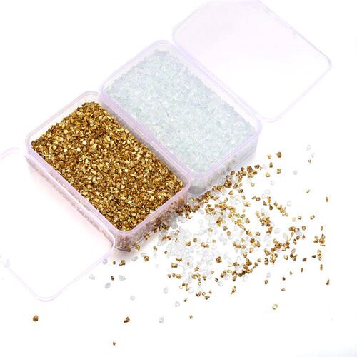 80g Crushed Glass Stones Resin Filling for  Epoxy Resin S