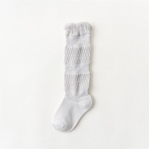 Spring Summer Mesh Cotton Baby Long Socks Infant OvertheKnee