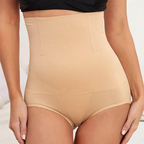 One piece high waisted compression pants with waist