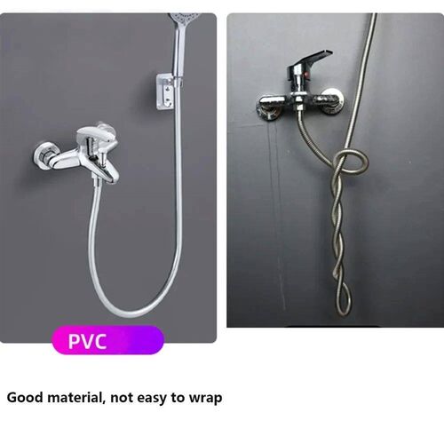 1.5M PVC High Pressure Shower Hose Flexible Shower Tube for
