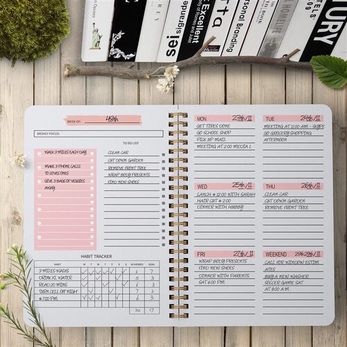 2023 A5 Agenda Planner Notebook Kawaii Diary Journals Weekly