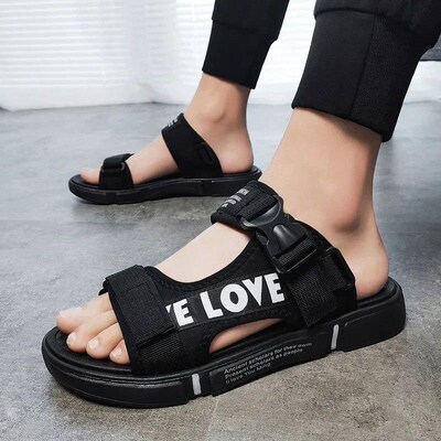 Men Sandals Soft Comfortable Non-Slip Men Shoes High