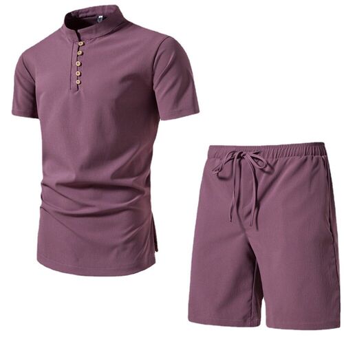 Set Men 2025 Mens Chinese Style Large Size Short Sleeve Ret