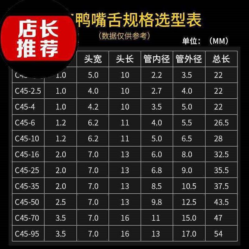 C555单压插片平方空开接线端子 鸭嘴式铜鼻子插片式端子 100只,电子/电工,接线端子,淘宝优惠券,粉丝福利购,淘宝优惠卷