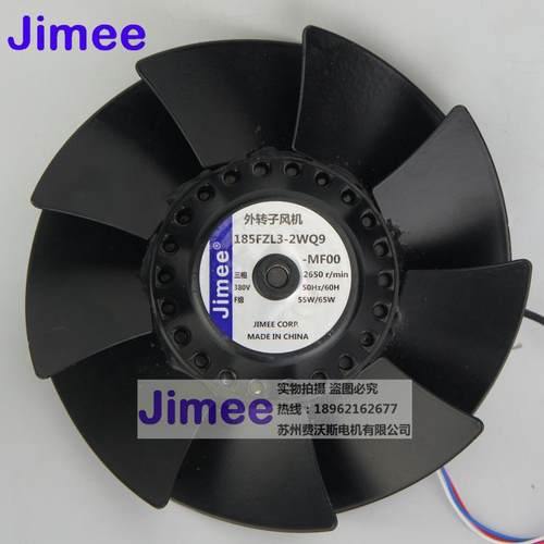185FZL3-2WQ9 -MF000 外转子风机风扇 JIMEE CORP. 纯铜机芯