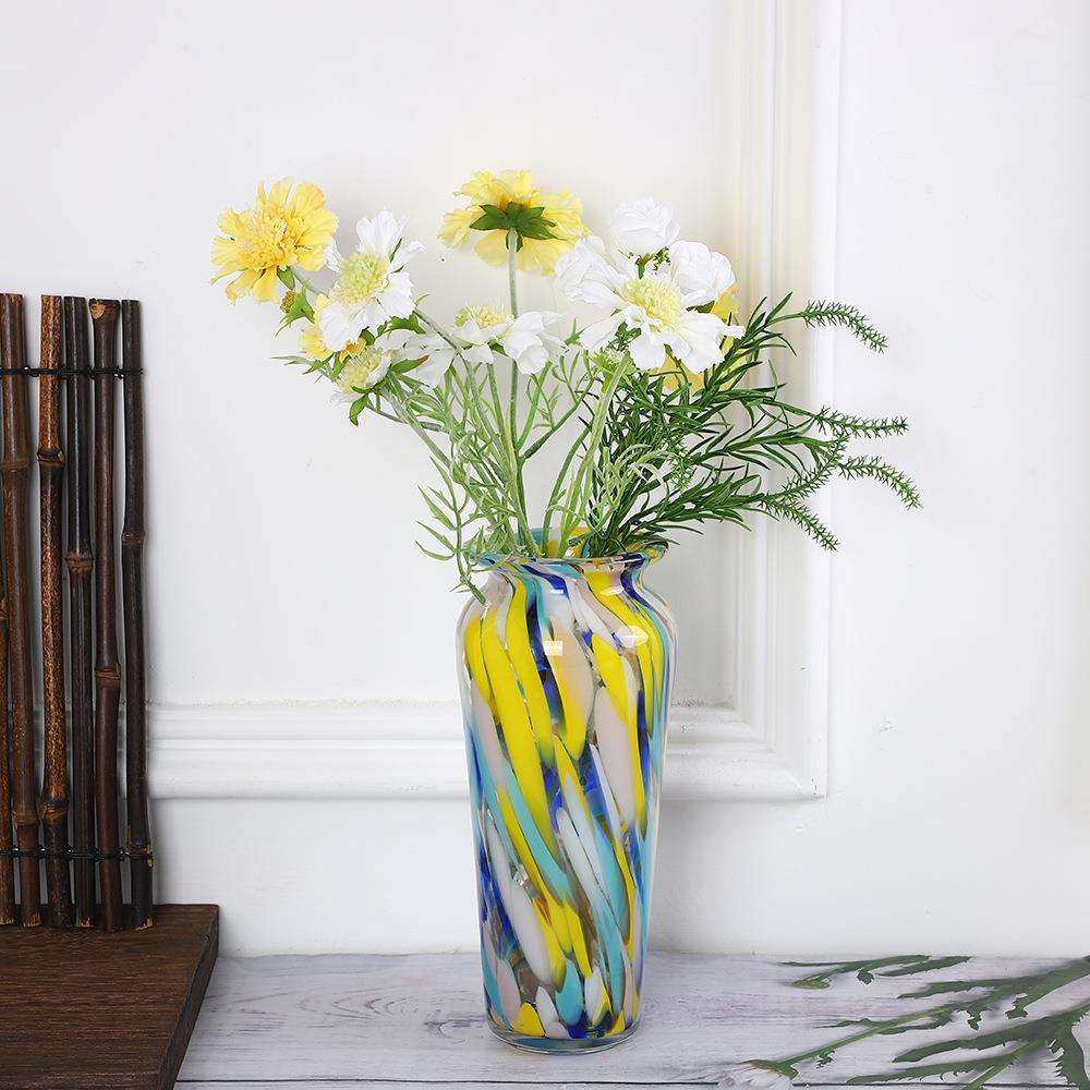轻奢手工多巴胺色实用好看玻璃花瓶水培花插桌面茶几客厅家居装饰,鲜花速递/花卉仿真/绿植园艺,割草机/草坪机,淘宝优惠券,粉丝福利购,淘宝优惠卷