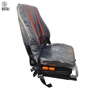 煤矿装载机驾驶座椅24V电打气泵气囊座椅 港口码头卸船机司机座椅