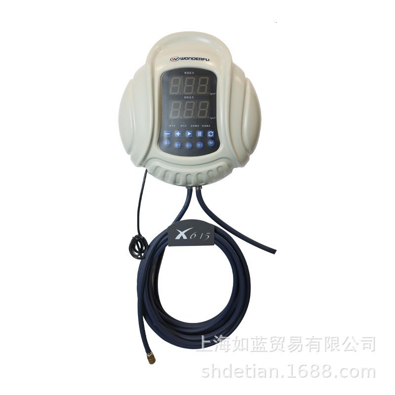 万得福 全自动汽车轮胎挂式 充气机 X615 管子10米 挂壁式充气机