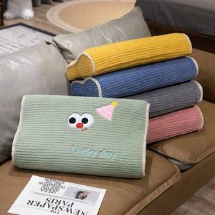 多巴胺大眼高低枕床上枕头学生宿舍记忆棉枕办公室午休趴枕头靠垫