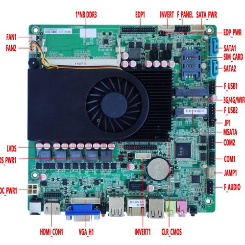 X86架构I5-3代主板工业一体机电脑收银机售货机智能工控台式机