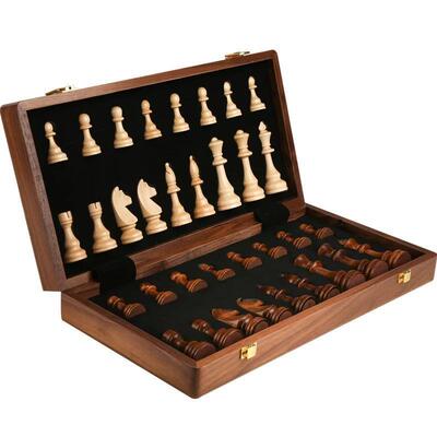 Chess Set Top Grade Wooden Folding Big Traditional Classic H