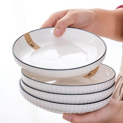 Japanese ceramic plates dish tray disc tableware set